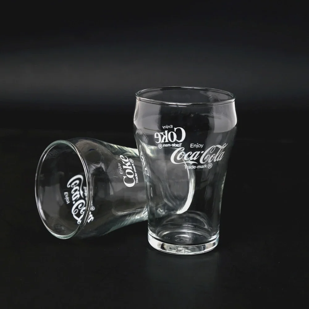 COCA-COLA Coke‎ Glasses Small Glass White Lettering